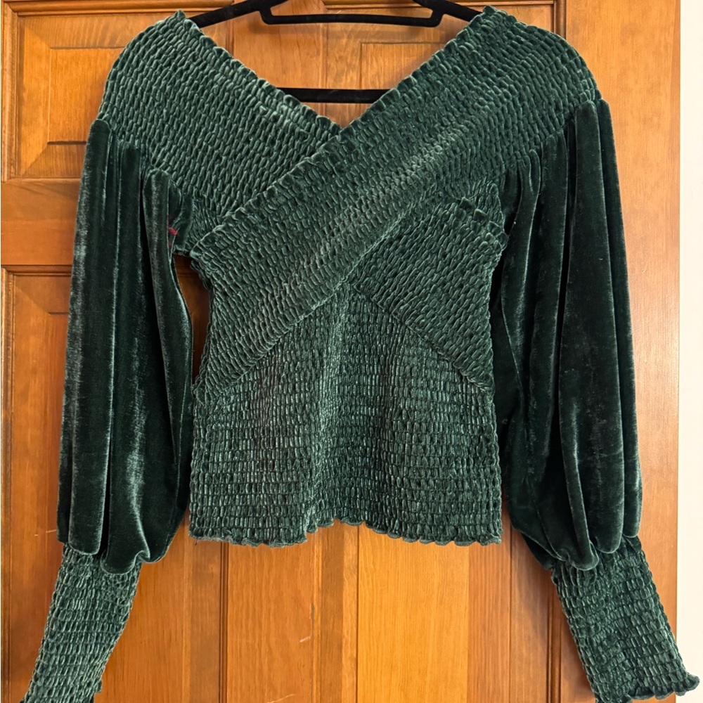 BB Dakota Steve Madden Forest Velvet Top